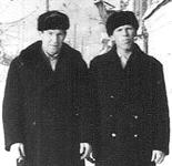 Дороховы Виктор Андреевич и Николай Андреевич. Красноуфимск, 1970г.